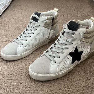 Vintage Havana high top sneakers